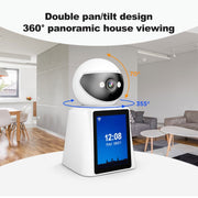 Srihome SH053 Baby monitor con telecamera IP intelligente con schermo IPS da 2 MP e 2,8 pollici, SH053