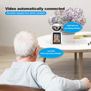 Srihome SH053 Baby monitor con telecamera IP intelligente con schermo IPS da 2 MP e 2,8 pollici, SH053