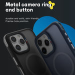 Custodia magnetica per telefono TGVIS Vigor Series Airbag MagSafe, For iPhone 15 Pro Max, For iPhone 15 Pro, For iPhone 15 Plus, For iPhone 15