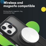 Custodia magnetica per telefono TGVIS Vigor Series Airbag MagSafe, For iPhone 15 Pro Max, For iPhone 15 Pro, For iPhone 15 Plus, For iPhone 15