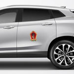 Adesivi personalizzati autoadesivi in PVC con diagramma Bagua tibetano per auto, Small, Large