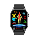ET580 Schermo AMOLED da 2,04 pollici Sport Smart Watch Supporto chiamata Bluetooth / Funzione ECG