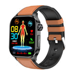 ET580 Schermo AMOLED da 2,04 pollici Sport Smart Watch Supporto chiamata Bluetooth / Funzione ECG