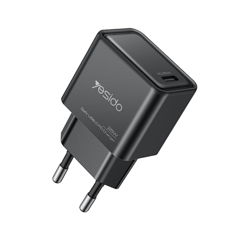 Caricabatterie rapido GaN USB-C 25W Yesido YC62