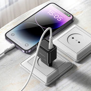 Caricabatterie a ricarica rapida GaN con interfaccia USB-C/Type-C Yesido YC62 PD 25W, YC62