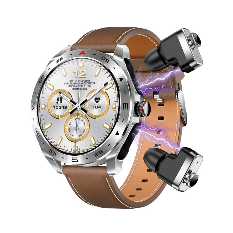LEMFO T95 Schermo IPS da 1,52 pollici 2 in 1 Auricolare Bluetooth Smart Watch Supporta il monitoraggio della salute