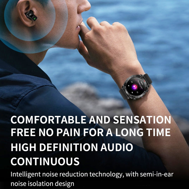 LEMFO T95 Schermo IPS da 1,52 pollici 2 in 1 Auricolare Bluetooth Smart Watch Supporta il monitoraggio della salute