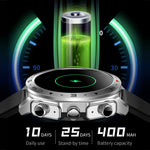 LEMFO T95 Schermo IPS da 1,52 pollici 2 in 1 Auricolare Bluetooth Smart Watch Supporta il monitoraggio della salute