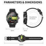 LEMFO T95 Schermo IPS da 1,52 pollici 2 in 1 Auricolare Bluetooth Smart Watch Supporta il monitoraggio della salute