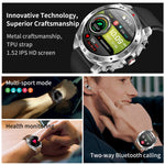 LEMFO T95 Schermo IPS da 1,52 pollici 2 in 1 Auricolare Bluetooth Smart Watch Supporta il monitoraggio della salute