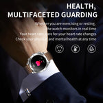 LEMFO T95 Schermo IPS da 1,52 pollici 2 in 1 Auricolare Bluetooth Smart Watch Supporta il monitoraggio della salute