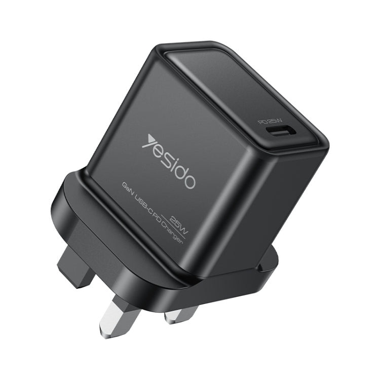 Caricabatterie a ricarica rapida GaN con interfaccia USB-C/Type-C Yesido YC81 PD 25W, YC81