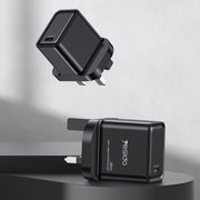 Caricabatterie a ricarica rapida GaN con interfaccia USB-C/Type-C Yesido YC81 PD 25W, YC81
