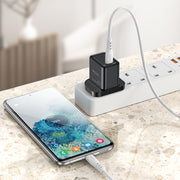 Caricabatterie a ricarica rapida GaN con interfaccia USB-C/Type-C Yesido YC81 PD 25W, YC81