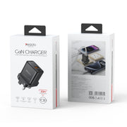Caricabatterie a ricarica rapida GaN con interfaccia USB-C/Type-C+USB Yesido YC83 PD da 30 W, YC83