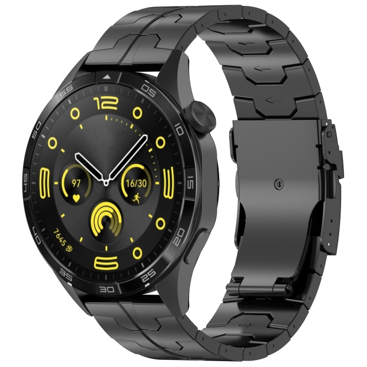 Cinturino per orologio in metallo titanio, 22mm