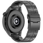 Cinturino per orologio in metallo titanio, 22mm