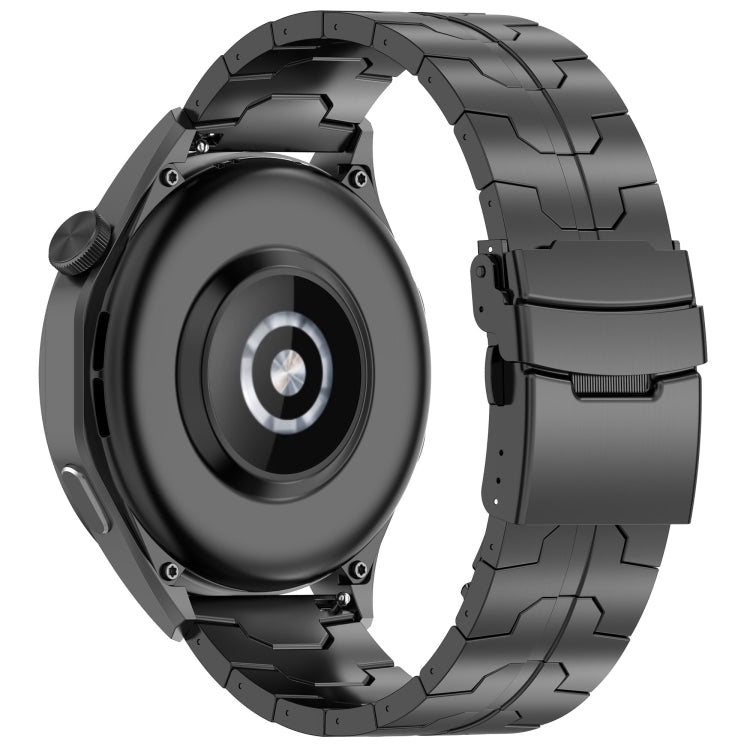 Cinturino per orologio in metallo titanio, 22mm
