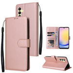 Custodia per cellulare multifunzionale in pelle con 3 slot per schede, For Galaxy A05, For Galaxy A25 5G