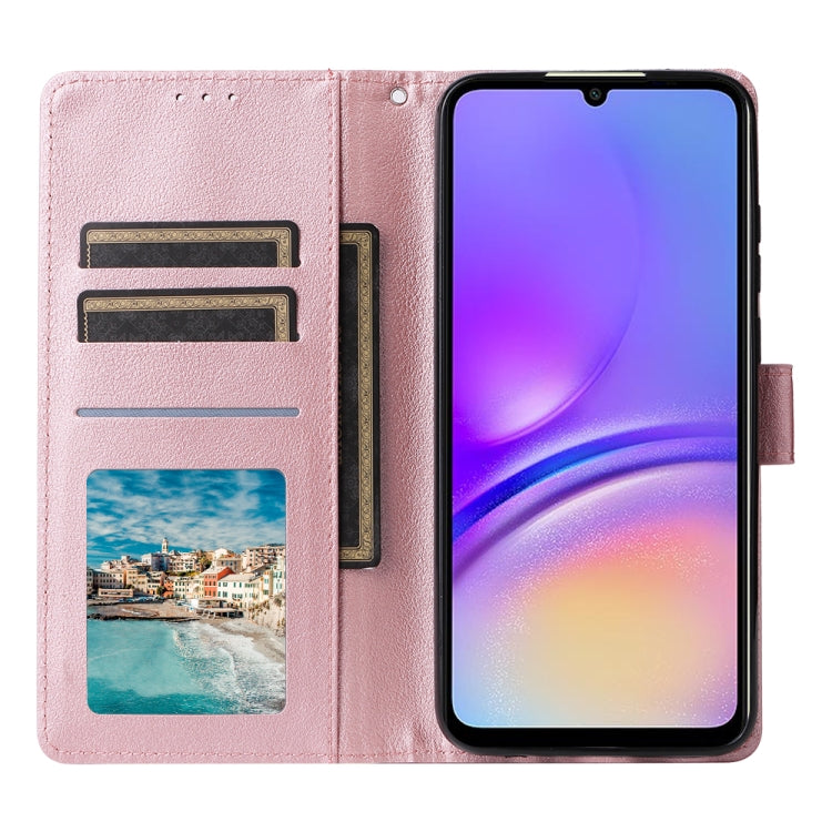 Custodia per cellulare multifunzionale in pelle con 3 slot per schede, For Galaxy A05, For Galaxy A25 5G