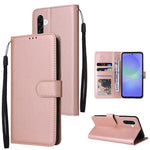 Custodia per cellulare multifunzionale in pelle con 3 slot per schede, For Galaxy A26 5G / A18 / A17, For Galaxy A57 5G, For Galaxy A37 5G, For Galaxy A56 5G