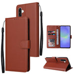 Custodia per cellulare multifunzionale in pelle con 3 slot per schede, For Galaxy A26 5G / A18 / A17, For Galaxy A57 5G, For Galaxy A37 5G, For Galaxy A56 5G
