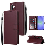 Custodia per cellulare multifunzionale in pelle con 3 slot per schede, For Galaxy A26 5G / A18 / A17, For Galaxy A57 5G, For Galaxy A37 5G, For Galaxy A56 5G