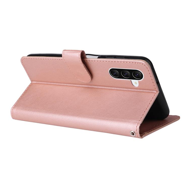 Custodia per cellulare multifunzionale in pelle con 3 slot per schede, For Galaxy A36 5G, For Galaxy A55 5G, For Galaxy A35 5G, For Galaxy A15