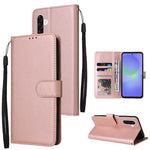 Custodia per cellulare multifunzionale in pelle con 3 slot per schede, For Galaxy A26 5G / A18 / A17, For Galaxy A57 5G, For Galaxy A37 5G, For Galaxy A56 5G