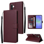 Custodia per cellulare multifunzionale in pelle con 3 slot per schede, For Galaxy A26 5G / A18 / A17, For Galaxy A57 5G, For Galaxy A37 5G, For Galaxy A56 5G
