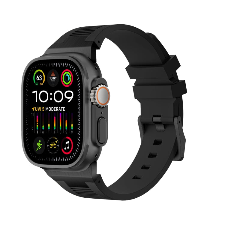Cinturino per orologio in silicone liquido Loners, For Apple Watch Ultra 2 49mm