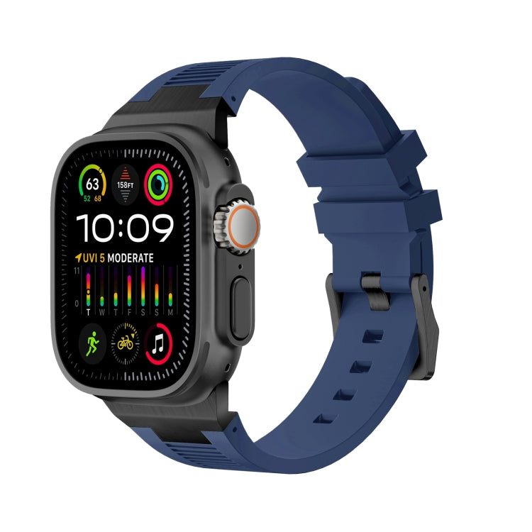 Cinturino per orologio in silicone liquido Loners, For Apple Watch Ultra 2 49mm