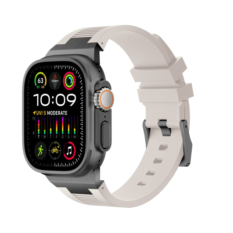 Cinturino per orologio in silicone liquido Loners, For Apple Watch Ultra 2 49mm