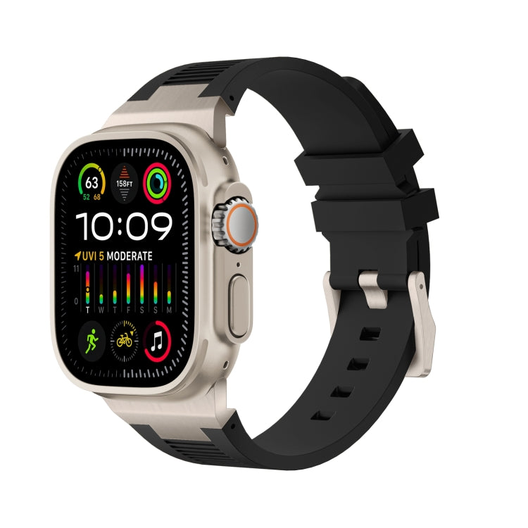 Cinturino per orologio in silicone liquido Loners, For Apple Watch Ultra 2 49mm