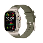 Cinturino per orologio in silicone liquido Loners, For Apple Watch Ultra 2 49mm