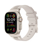 Cinturino per orologio in silicone liquido Loners, For Apple Watch Ultra 2 49mm