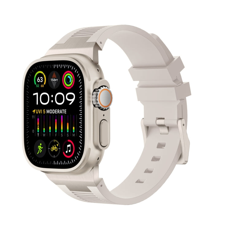 Cinturino per orologio in silicone liquido Loners, For Apple Watch Ultra 2 49mm
