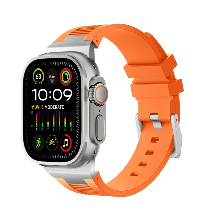 Cinturino per orologio in silicone liquido Loners, For Apple Watch Ultra 2 49mm