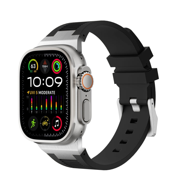 Cinturino per orologio in silicone liquido Loners, For Apple Watch Ultra 2 49mm