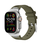 Cinturino per orologio in silicone liquido Loners, For Apple Watch Ultra 2 49mm