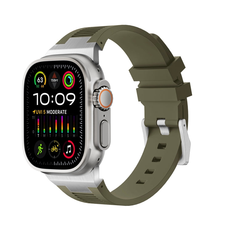 Cinturino per orologio in silicone liquido Loners, For Apple Watch Ultra 2 49mm