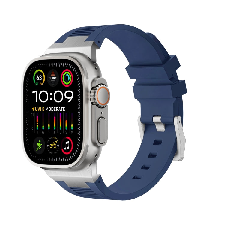 Cinturino per orologio in silicone liquido Loners, For Apple Watch Ultra 2 49mm