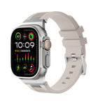 Cinturino per orologio in silicone liquido Loners, For Apple Watch Ultra 2 49mm