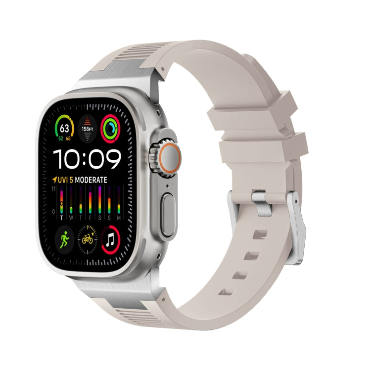 Cinturino per orologio in silicone liquido Loners, For Apple Watch Ultra 2 49mm