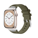 Cinturino per orologio in silicone liquido Loners, For Apple Watch SE 2023 44mm