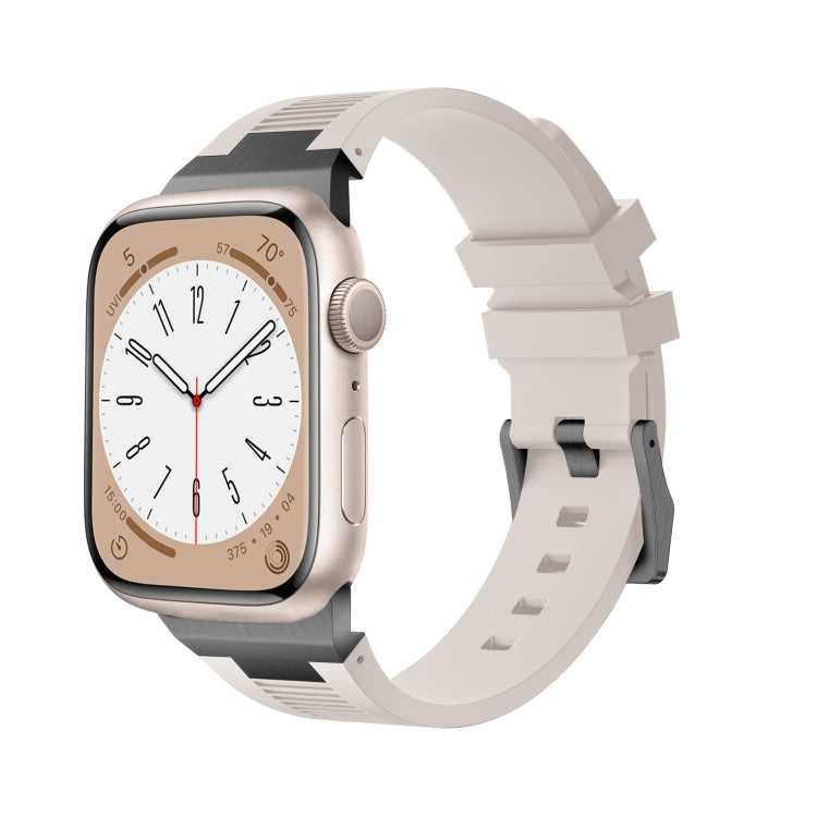 Cinturino per orologio in silicone liquido Loners, For Apple Watch SE 44mm