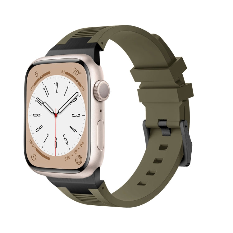 Cinturino per orologio in silicone liquido Loners, For Apple Watch Series 6 44mm