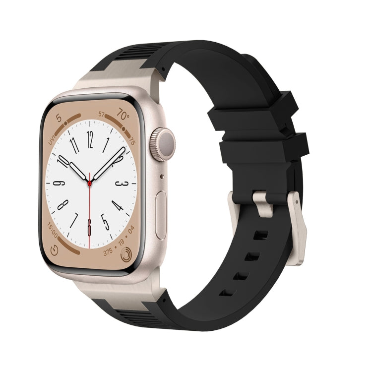 Cinturino per orologio in silicone liquido Loners, For Apple Watch Series 6 44mm