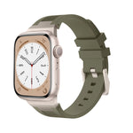 Cinturino per orologio in silicone liquido Loners, For Apple Watch Series 6 44mm