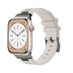 Cinturino per orologio in silicone liquido Loners, For Apple Watch Series 4 44mm